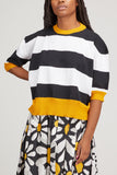 Marni Sweaters Loose Fit Roundneck Sweater in Black