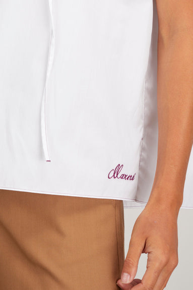 Marni Tops Sleeveless Top in Lily White Marni Sleeveless Top in Lily White
