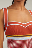 Marni Dresses A-Line Dress in Orangered