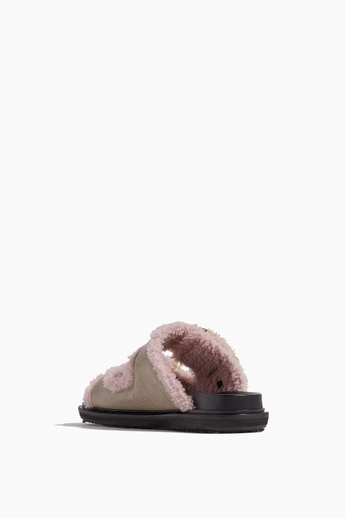 Marni Fussbett Sandal in Light Grey/Quartz – Hampden Clothing