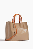 Marni Museo Soft EW Small Tote Bag in Grey Green/Old Lace/Canyon