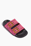Marni Sandals Sandal in Fuchsia Fluo and Gold Marni Sandal in Fuchsia Fluo and Gold