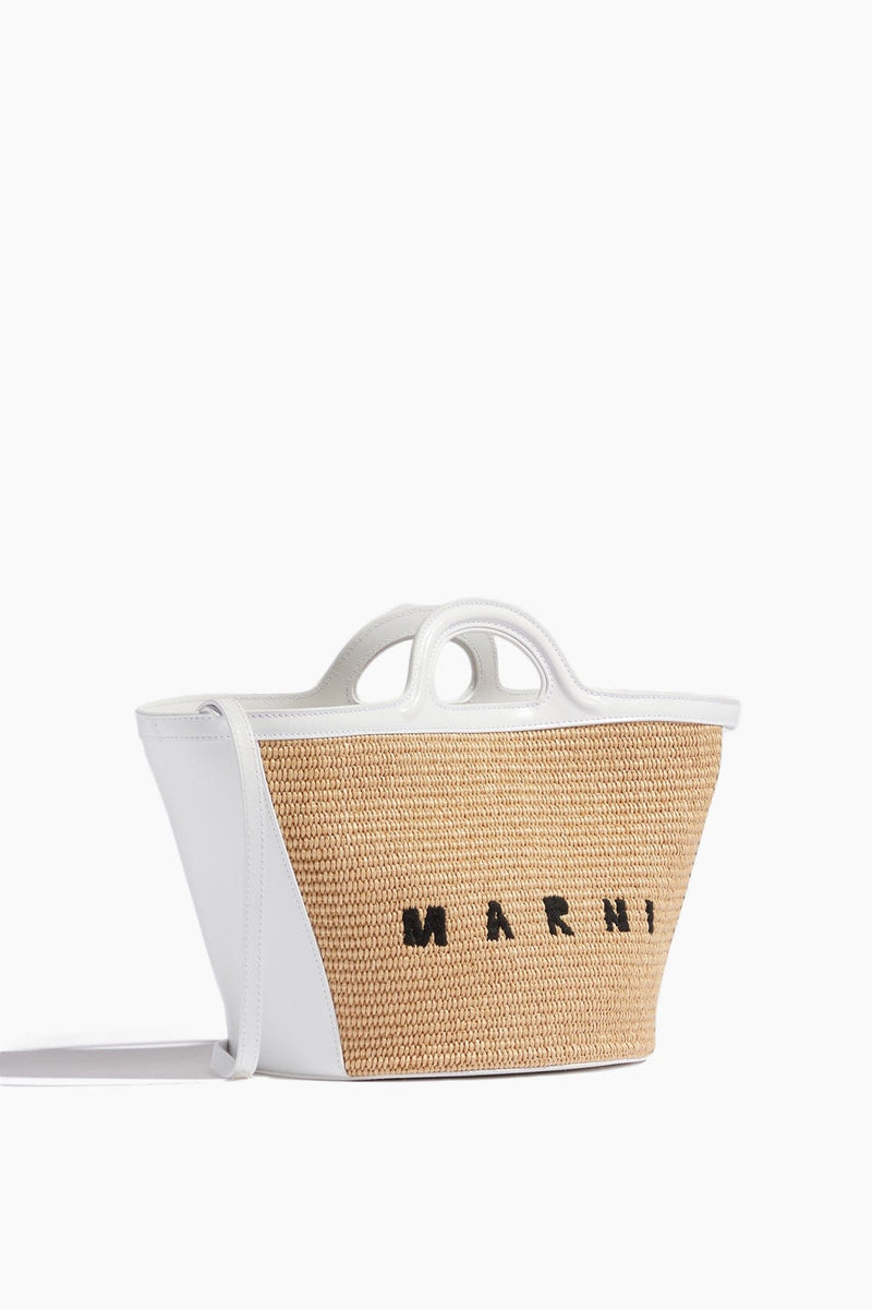 Marni Small Tropicalia Bag in Sand Storm and Lily White – Hampden