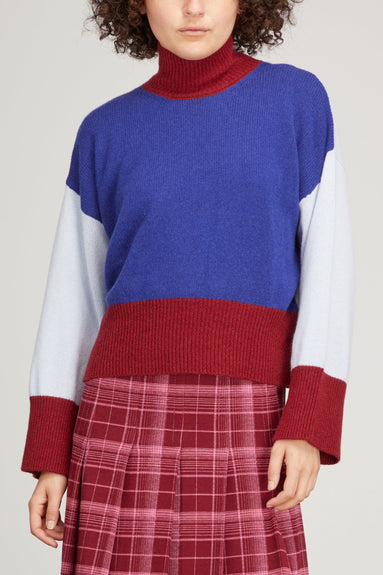 Marni Sweaters Turtleneck Sweater in Bluette