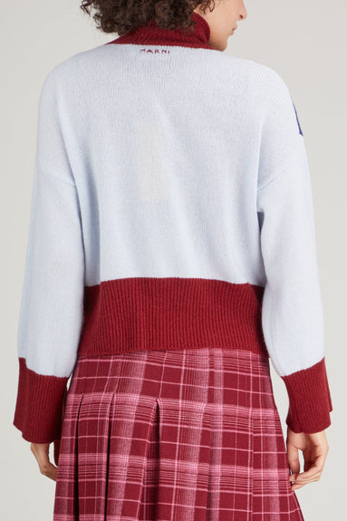 Marni Sweaters Turtleneck Sweater in Bluette