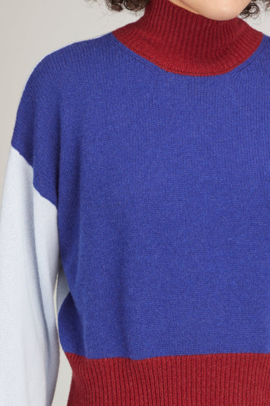 Marni Sweaters Turtleneck Sweater in Bluette