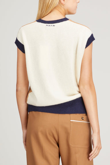 Marni Sweaters V-Neck Sweater in Dune