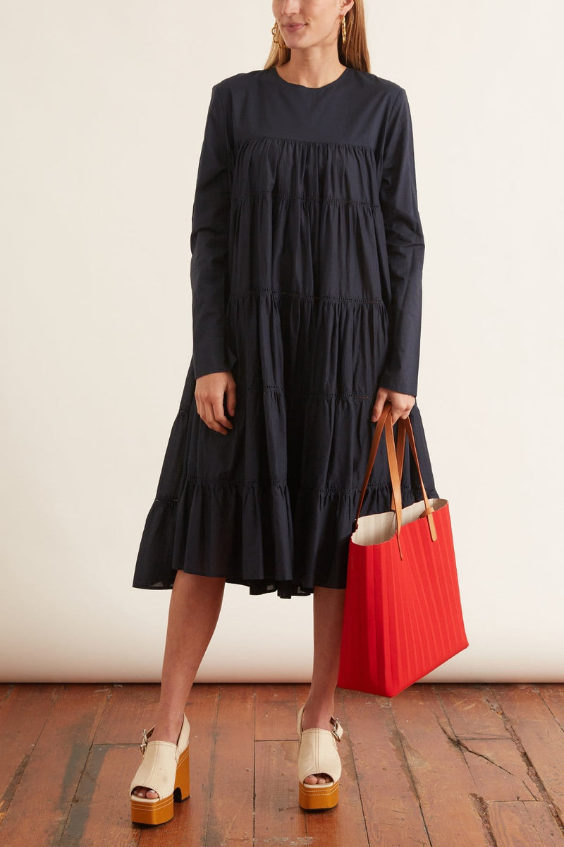 Essaouira Dress in Navy – Hampden Clothing