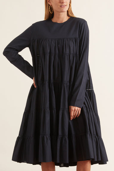 Merlette Clothing Essaouira Dress in Navy