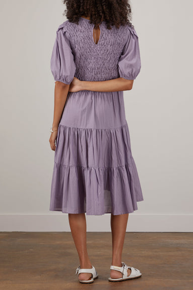 Merlette Dresses Vallarta Dress in Lavender Ash
