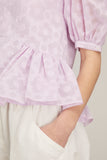 Merlette Tops Bellis Blouse in Peony