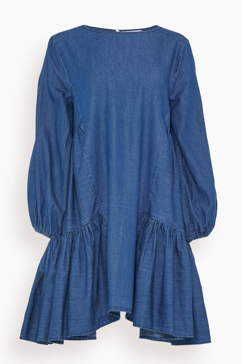 Merlette Byward Denim Dress in Blue – Hampden Clothing