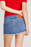 Meryll Rogge Skirts Denim Skirt in Washed Blue