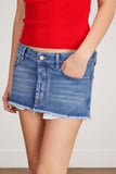Meryll Rogge Skirts Denim Skirt in Washed Blue
