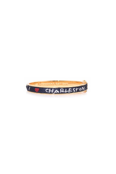Mignonne Gavigan Bracelets Charleston Bracelet in Navy Mignonne Gavigan Charleston Bracelet in Navy