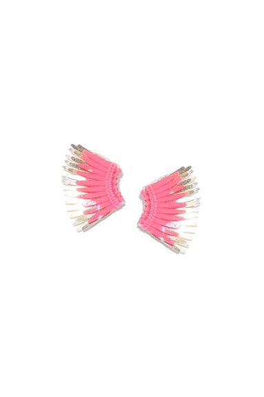Mignonne Gavigan Earrings Mini Madeline Earrings in Neon Pink