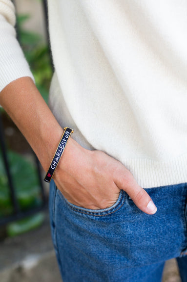 Mignonne Gavigan Bracelets Charleston Bracelet in Navy Mignonne Gavigan Charleston Bracelet in Navy