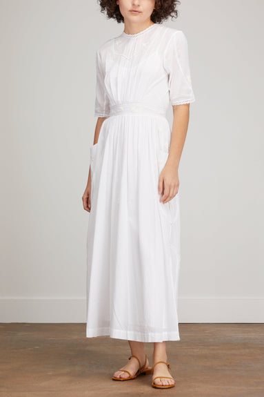 Mimi Prober Dresses Diana Dress in Natural White