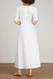 Mimi Prober Dresses Diana Dress in Natural White
