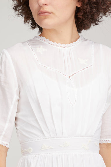 Mimi Prober Dresses Diana Dress in Natural White