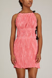Minuit Dresses Short Tulip Dress in Pink