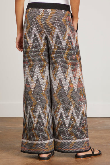 Missoni Pants Textured Chevron Trouser in Multicolor