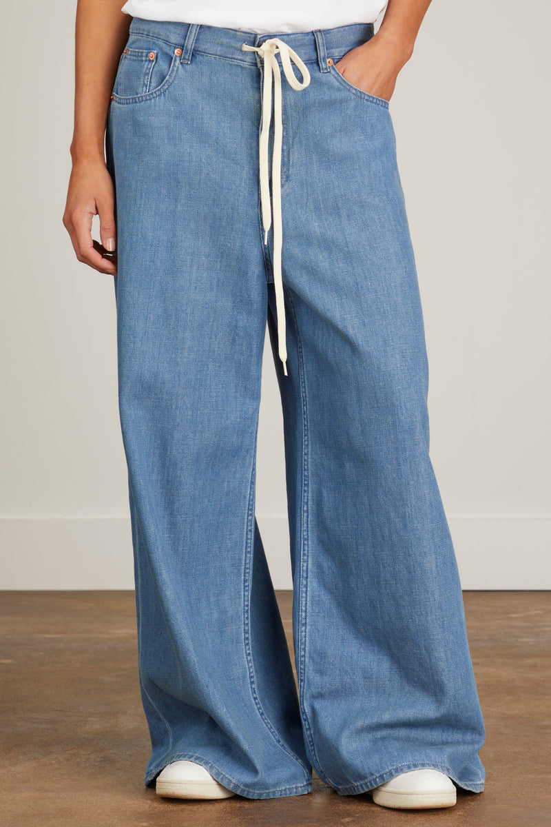 MM6 Maison Margiela 5 Pocket Pants in Blue – Hampden Clothing