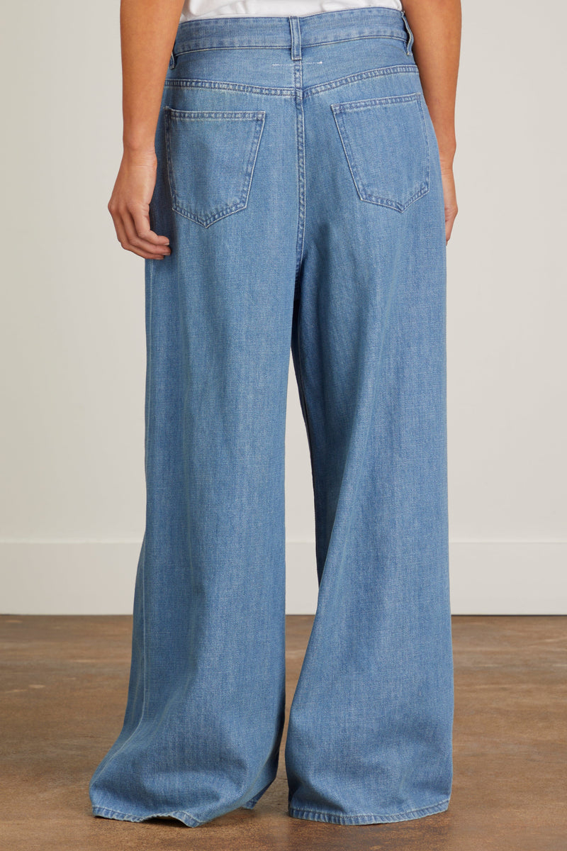 MM6 Maison Margiela 5 Pocket Pants in Blue – Hampden Clothing