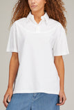 MM6 Maison Margiela Tops T-Shirt in White MM6 Maison Margiela T-Shirt in White