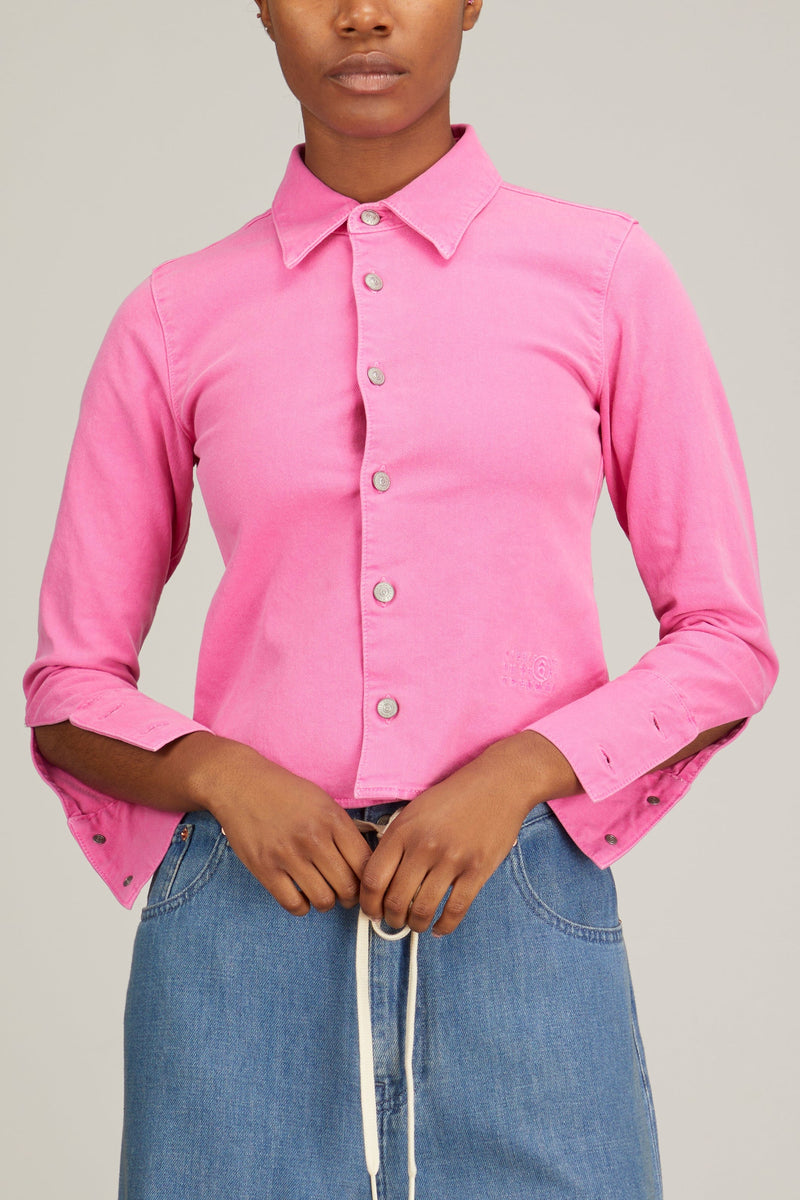 MM6 Long Sleeved Shirt in Pink – Hampden Clothing