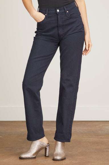 MOTHER Pants High Waist Study Skimp Jean in Blue Graphite MOTHER High Waist Study Skimp Jean in Blue Graphite