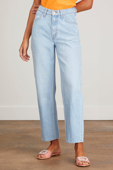 MOTHER Jeans High Waisted Double Stack Ankle Jean in Just a Nibble MOTHER High Waisted Double Stack Ankle Jean in Just a Nibble