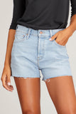 MOTHER Shorts Scrapper Cut Off Fray Short in Mentally Elsewhere