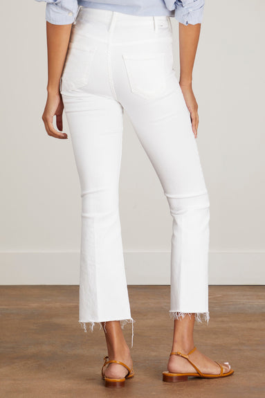 MOTHER Jeans The Hustler Ankle Fray Jean in Fairest of Them All