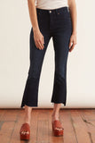 MOTHER Jeans The Insider Crop Step Fray Jean in After Party Mother The Insider Crop Step Fray Jean in After Party