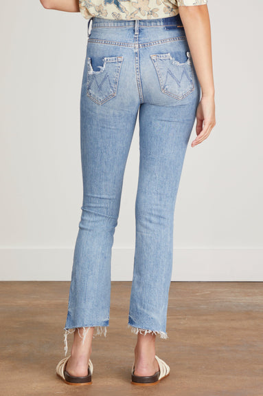 MOTHER Jeans The Insider Crop Step Fray Jean in We Are Castaways