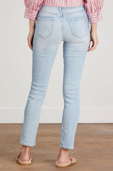 MOTHER Jeans The Mid Rise Dazzler Flood Jean in Sweet Petals MOTHER The Mid Rise Dazzler Flood Jean in Sweet Petals