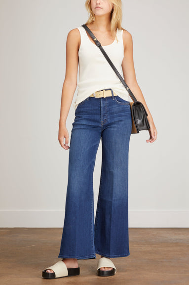 MOTHER Jeans The Tomcat Roller Jean in Sweet Lime