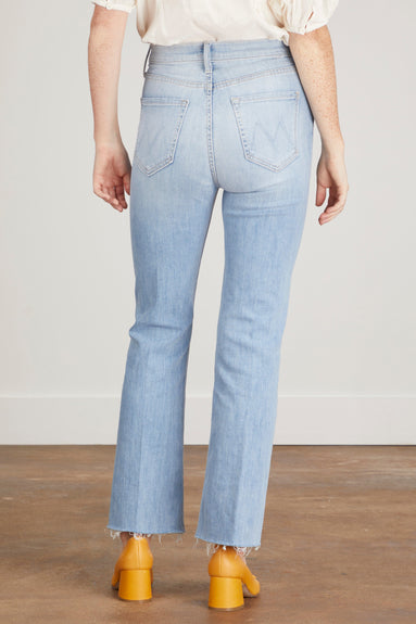MOTHER Jeans The Tripper Ankle Fray Jean in Island Time MOTHER The Tripper Ankle Fray Jean in Island Time