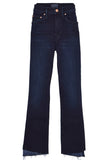 MOTHER Jeans The Insider Crop Step Fray Jean in After Party Mother The Insider Crop Step Fray Jean in After Party