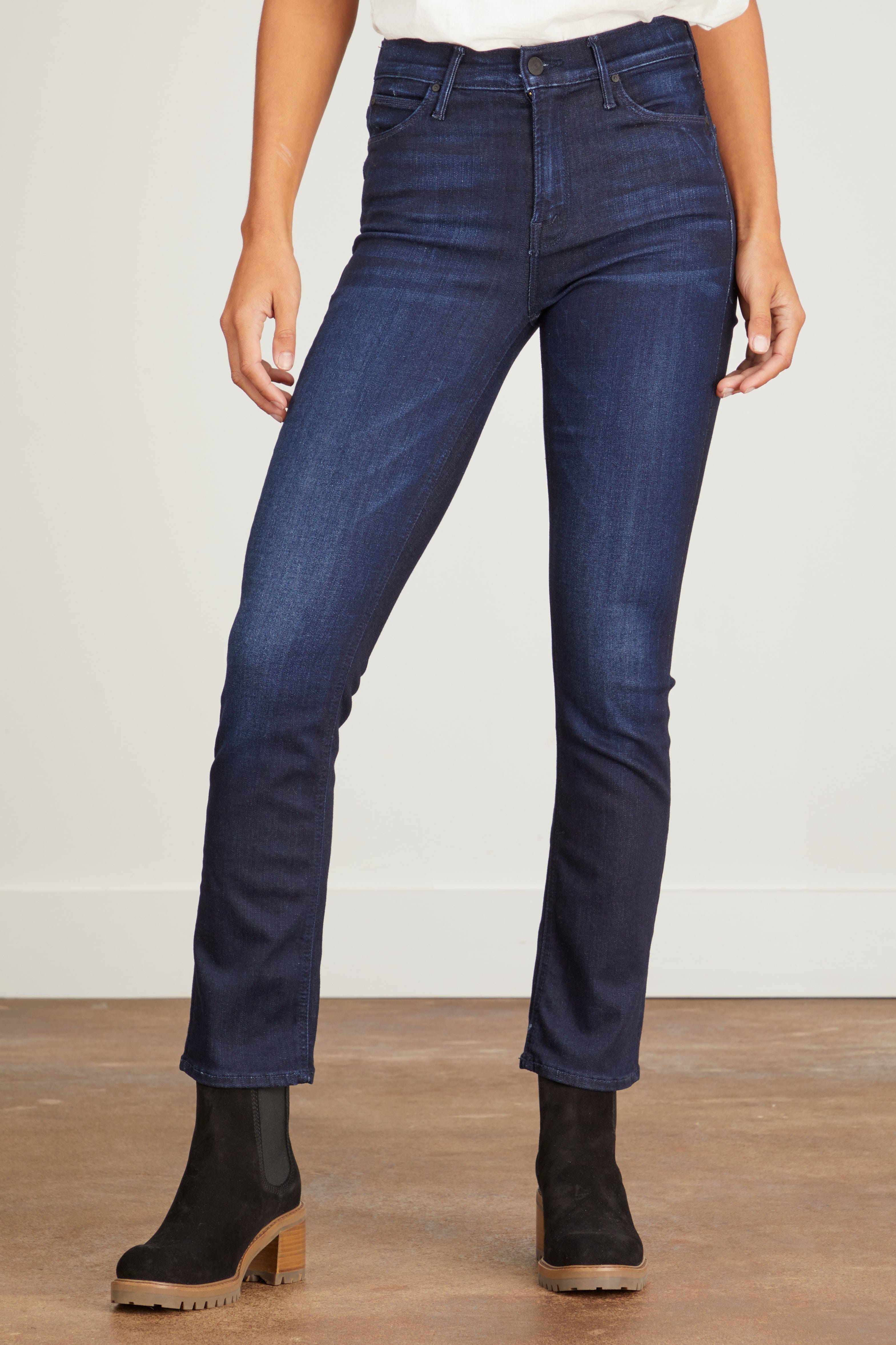 MOTHER Jeans The Mid Rise Dazzler Ankle Jean in Now or Never MOTHER The Mid Rise Dazzler Ankle Jean in Now or Never