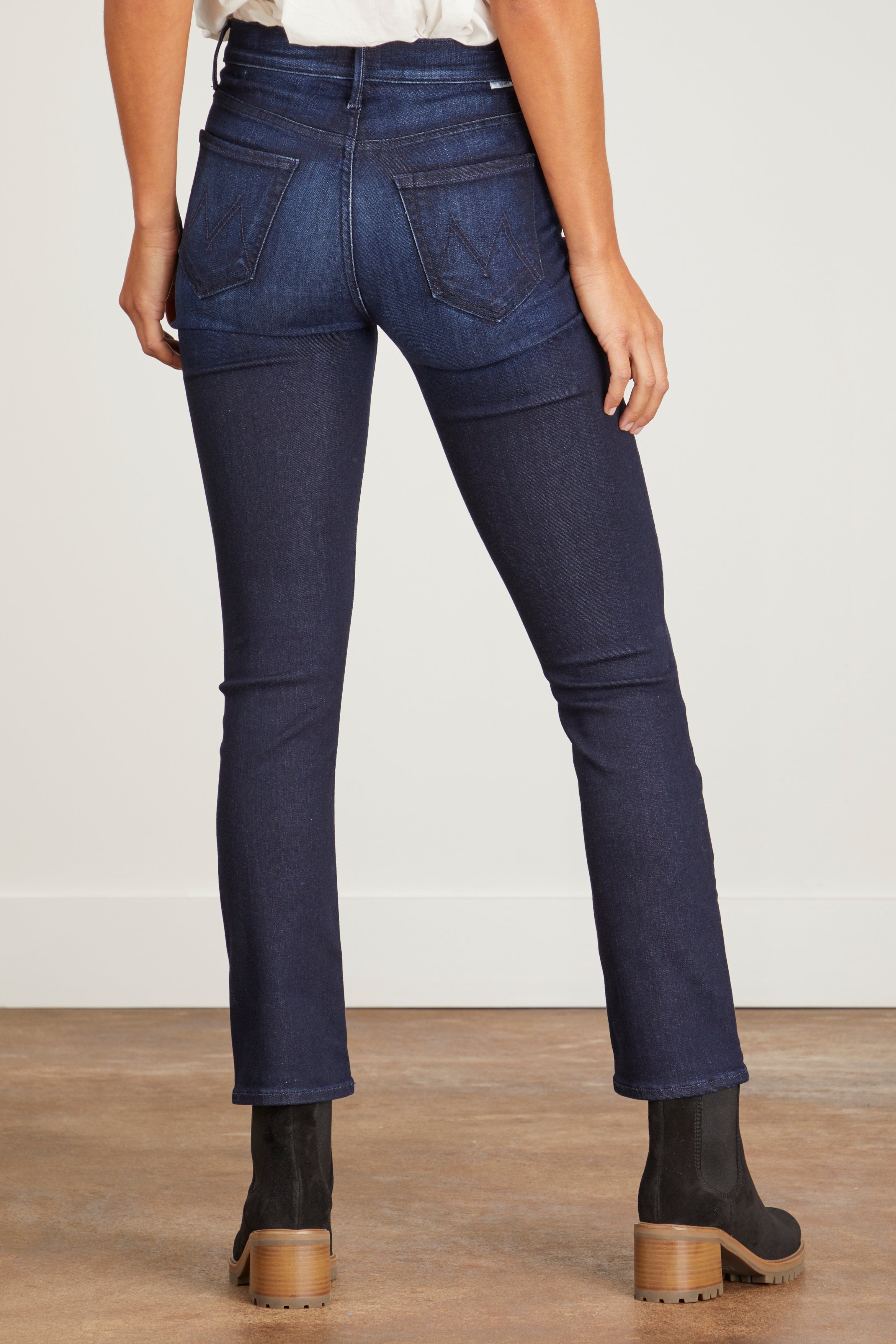 MOTHER Jeans The Mid Rise Dazzler Ankle Jean in Now or Never MOTHER The Mid Rise Dazzler Ankle Jean in Now or Never