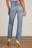 Moussy Jeans Ridgemont Straight Cut Jean in Blue