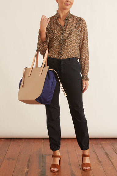 Nili Lotan Pants French Military Pant in Dark Navy