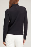 Nili Lotan Sweaters Francis Sweater in Dark Navy Nili Lotan Francis Sweater in Dark Navy