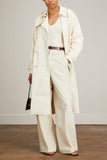 Nili Lotan Tops Italia Cotton Ribbed Sweater in Ivory
