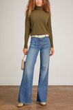 Nili Lotan Pants Ralphie Turtleneck in Olive Green