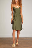 Nili Lotan Dresses Short Cami Dress in Clover