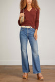 Nili Lotan Tops Sterling Top in Dark Rust