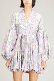 No Pise La Grama Dresses Carta Y Letra Dress in Orquidea De Sal Print